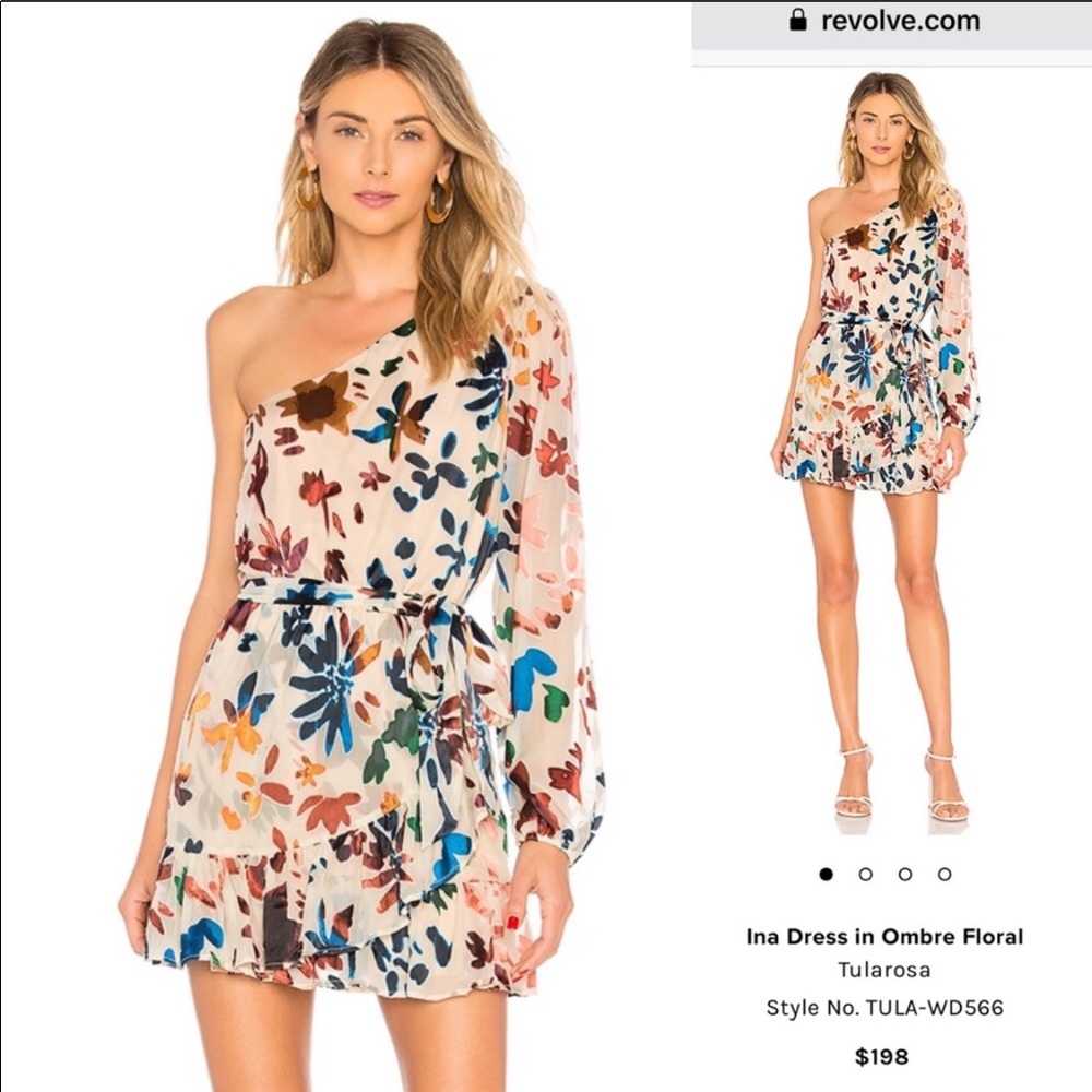 Tularosa NW/OT floral mini dress from Revolve